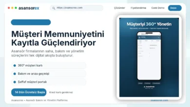 asansör takip programı