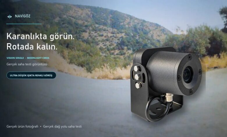 navigöz renkli dijital gece görüş kamerası