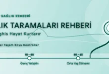 yaşa göre sağlık taramaları
