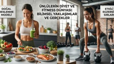 unlulerin diyet ve fitness rutinleri